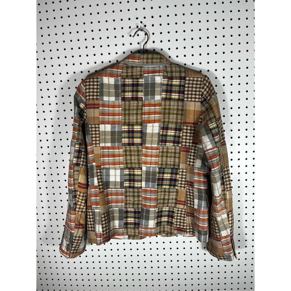 J.Crew Patchwork Blazer Jacket Size 8 - image 2
